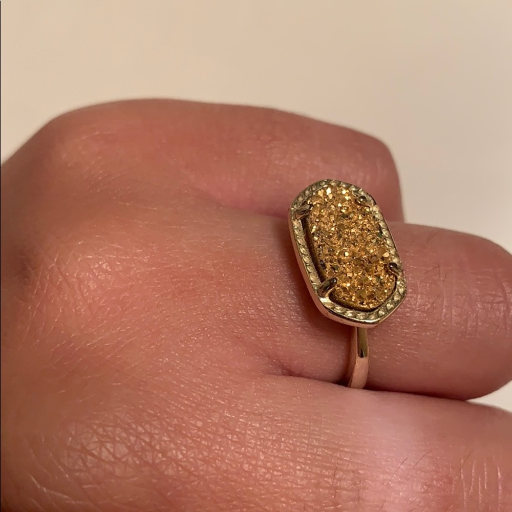 KENDRA SCOTT gold ring